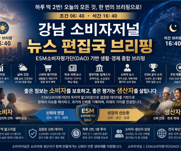 강남소비자저널 중앙 석간 브리핑 – 2026. 4. 28